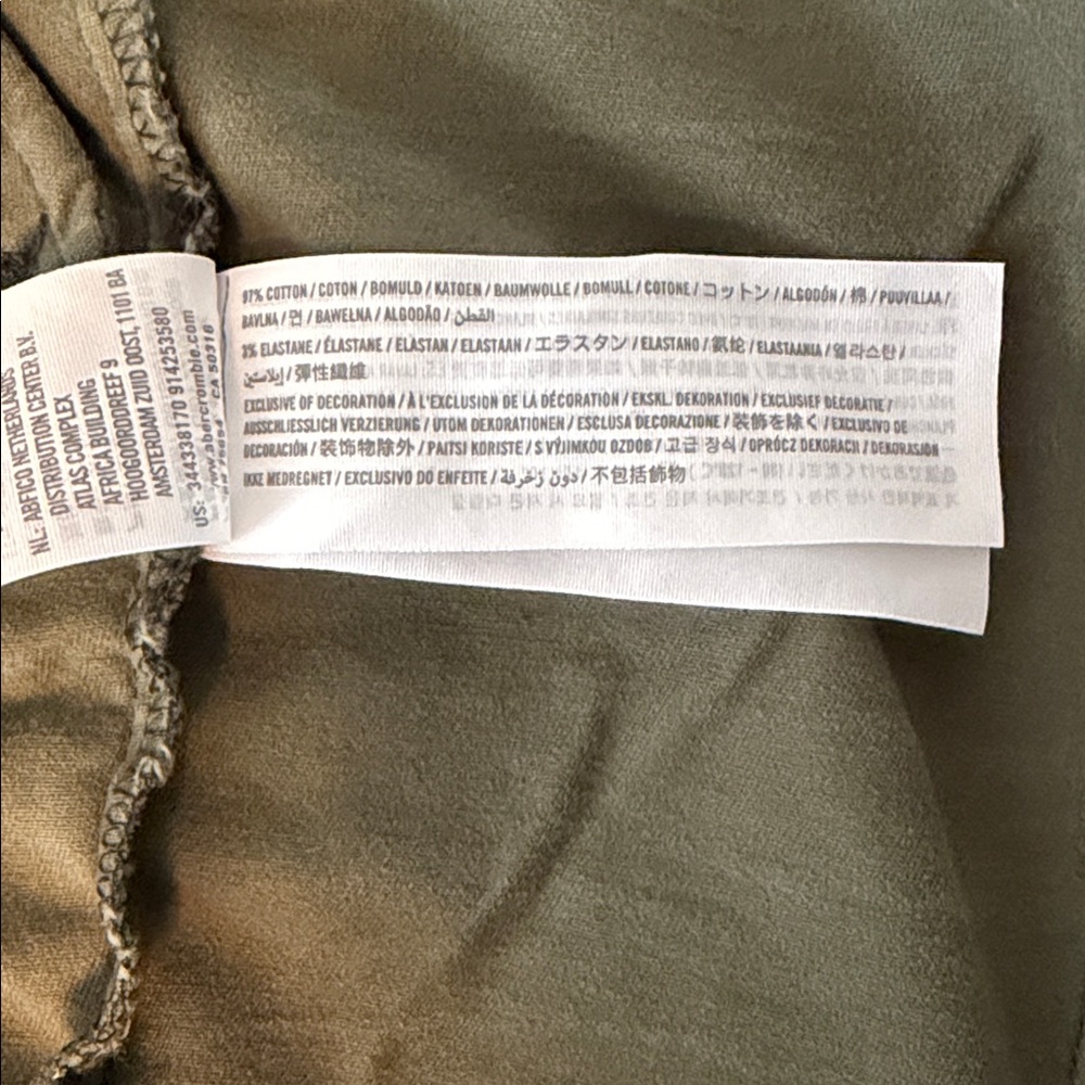 Hollister Olive Utility Jacket - Picture 6 of 7